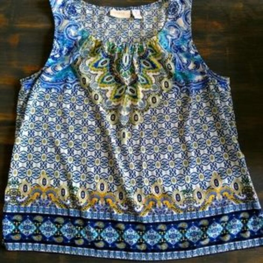 FOUR CHICO'S tops (4 total... Sz 2)